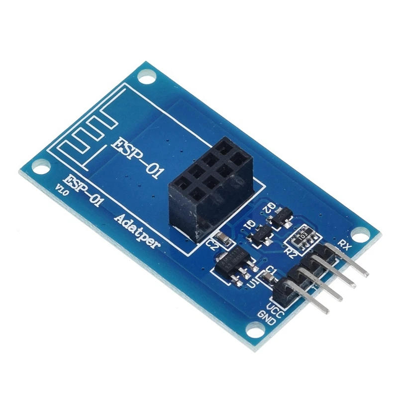 ESP 01 серийный WiFi беспроводной адаптер модуль 3 V 5V Esp01 Breakout PCB для Arduino|Беспроводные