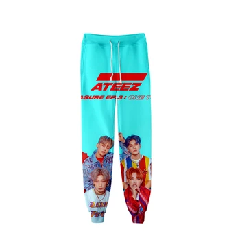 

Men's Music Combination ATEEZ Stlye Pants High Quality Sports Pants Trousers Fashion Popular Trend Comfortable Casual Pants