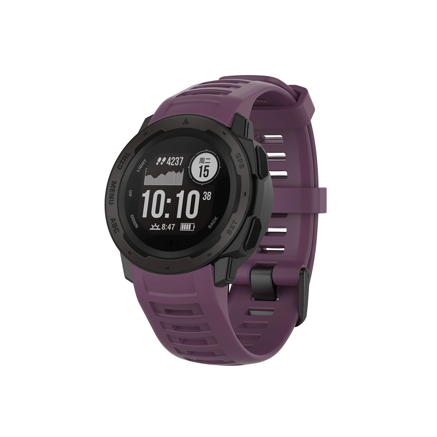 FIFATA быстросъемный силиконовый ремешок для часов Garmin Instinct умные спортивные часы сменный Браслет для Garmin умные часы
