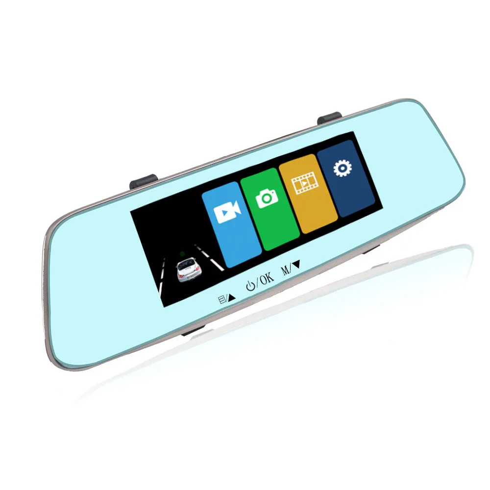 

7 Inch Touch Screen Backup Front Rear Dash Reversing Camera Driving Recorder