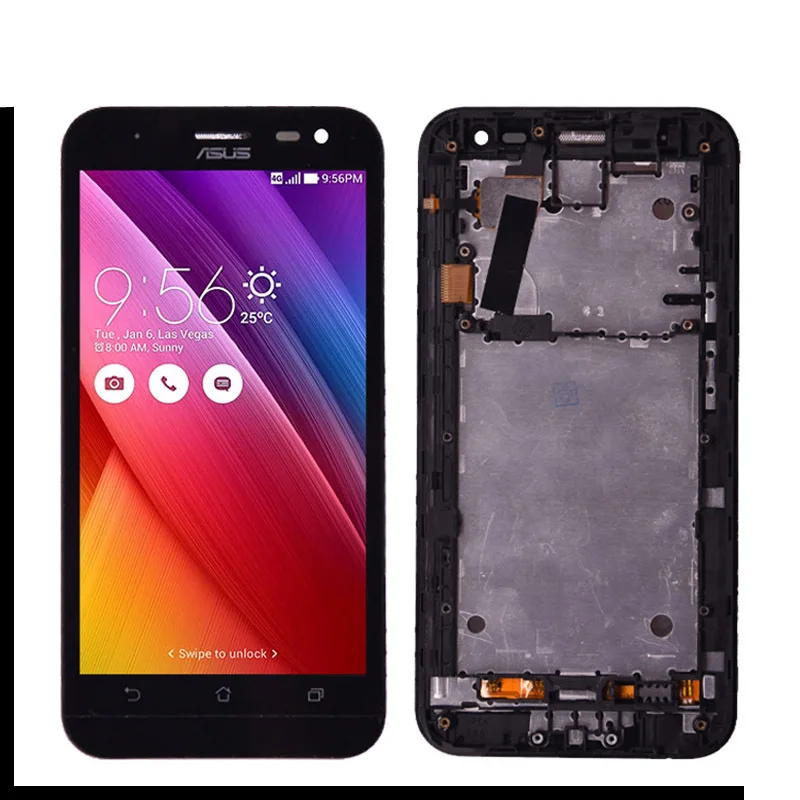 Для ASUS Zenfone 2 Laser ZE550KL ЖК дисплей и сенсорный экран с рамкой запасные части для LCD
