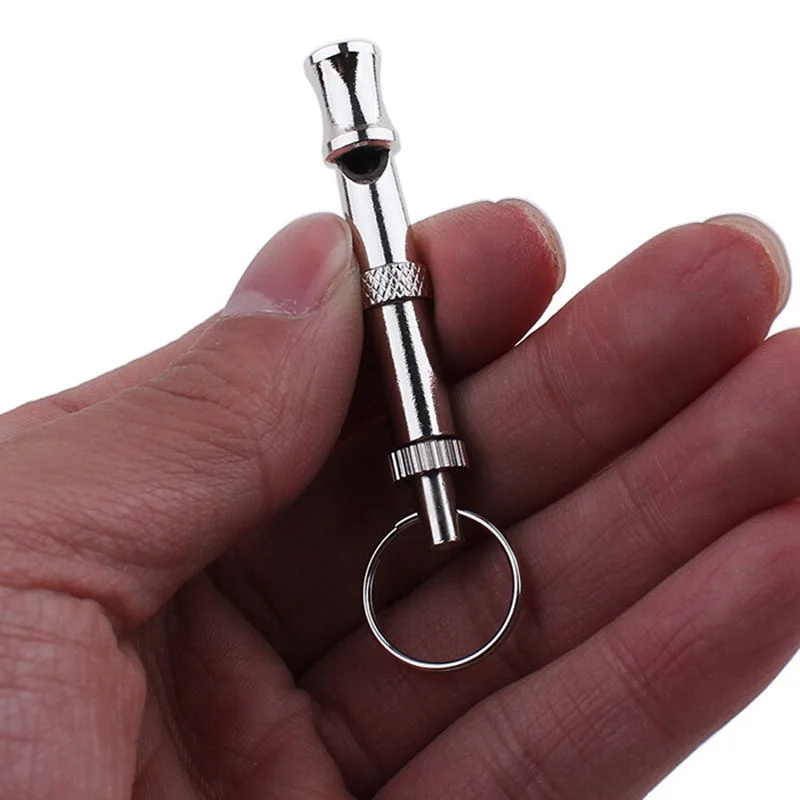 New Adjustable Pet Dog Animal Puppy Training Clicker Whistle Obedience Safety