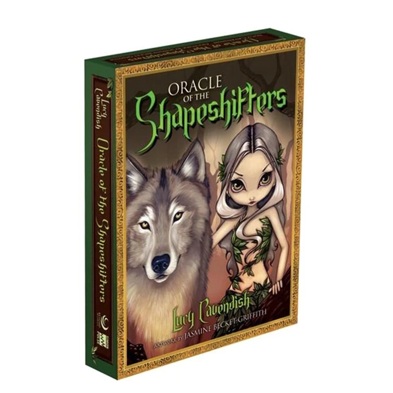 

45 Cards Deck Oracle of the Shapeshifters Full English Mysterious Divination Tarots Family Friend Party Board Game