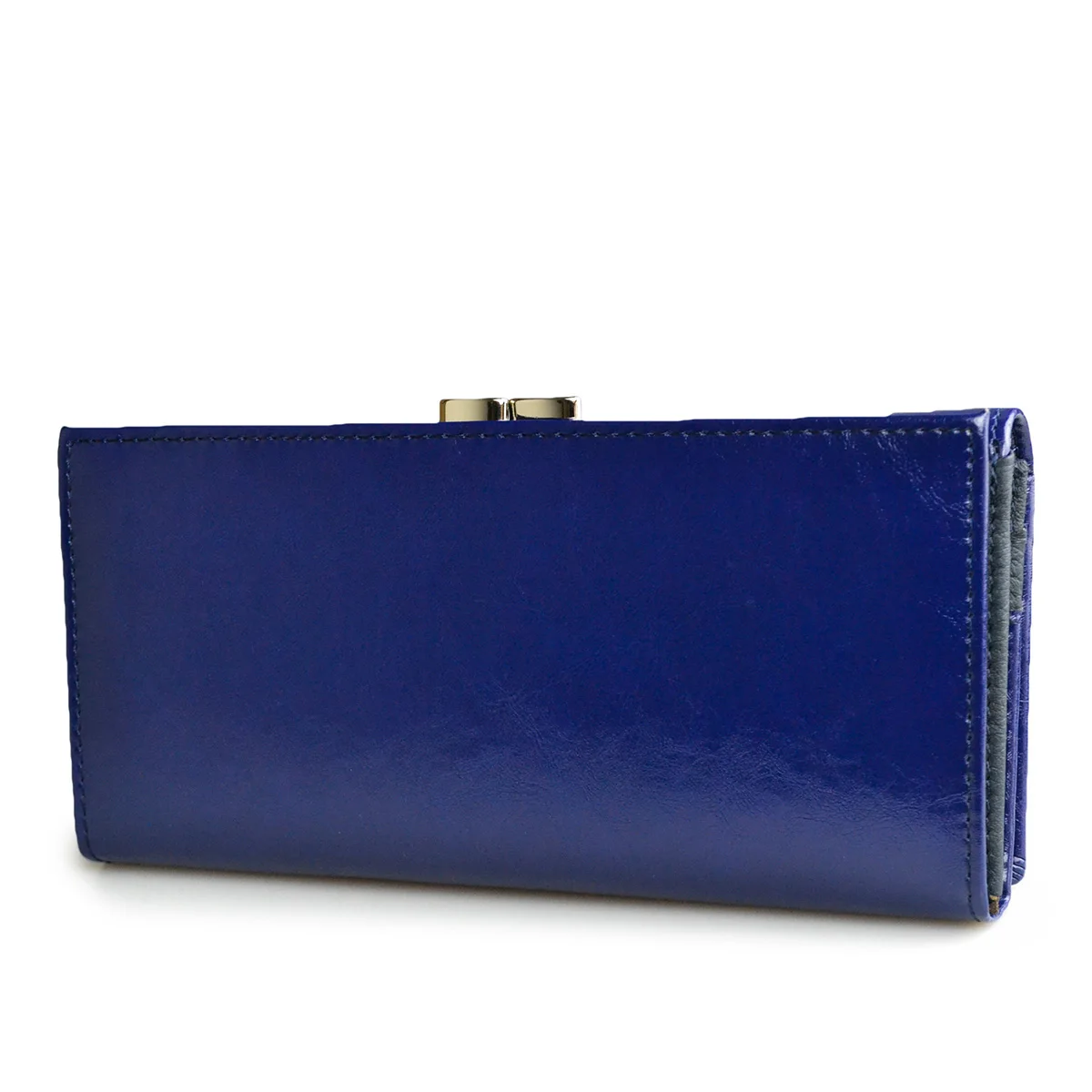 Women's Wallet High Quality Oil-Wax Genuine Leather Wallet Women Long Ladies Coin Purse Card Holder Femme Blue Purse Women's Wallet High Quality Oil-Wax Genuine Leather Wallet Women Long Ladies Coin Purse Card Holder Femme Blue Purse