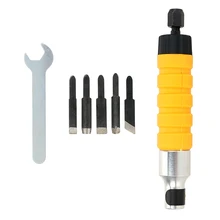 NICEYARD Электрический долото резьба набор инструментов ALI88 патрон аксессуары электрический сверлильный гибкий вал дерево долото