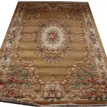 savonnerie flower rug for living room Big For Living Room Knitting For Home Decoration Square Colorful Natural savonnerie