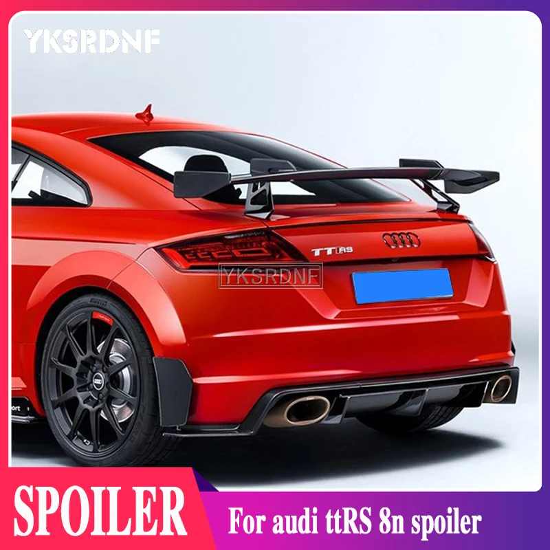 

YKSRDNF автомобильный Стайлинг TT RS MK3 задний спойлер из углеродного волокна для AUDI TT автомобильный Стайлинг спойлеры