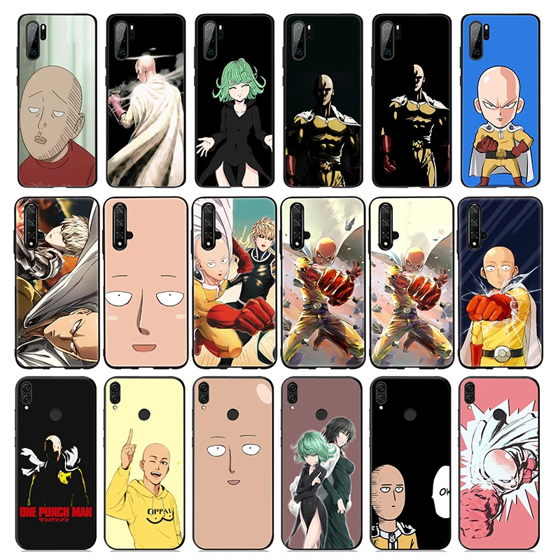 one punch man Soft Silicone Case for Huawei P30 P20 P10 Lite Pro P Smart Plus 2018 2019 Z |
