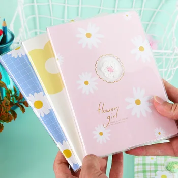 

Valley Stationery B6 Daisy Open Color Page Plastic Cover Notebook Student Hand Account Book Hipster Illustration Laptop Book