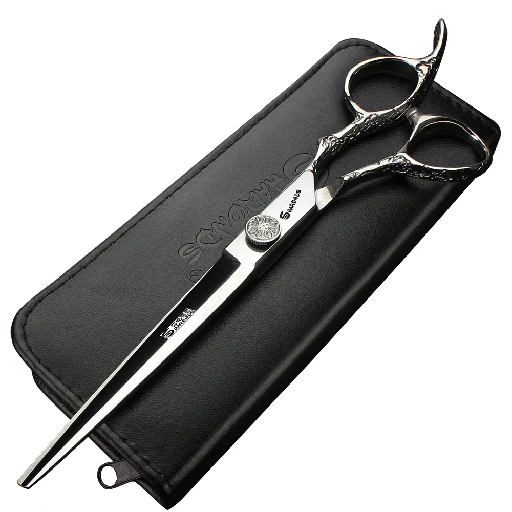 Beste 6 7 Inch Kappers Schaar Professionele Haar Schaar 6.0 440c Kapper Schaar Haar Knippen Hoge Kwaliteit Tijeras Schaar Set