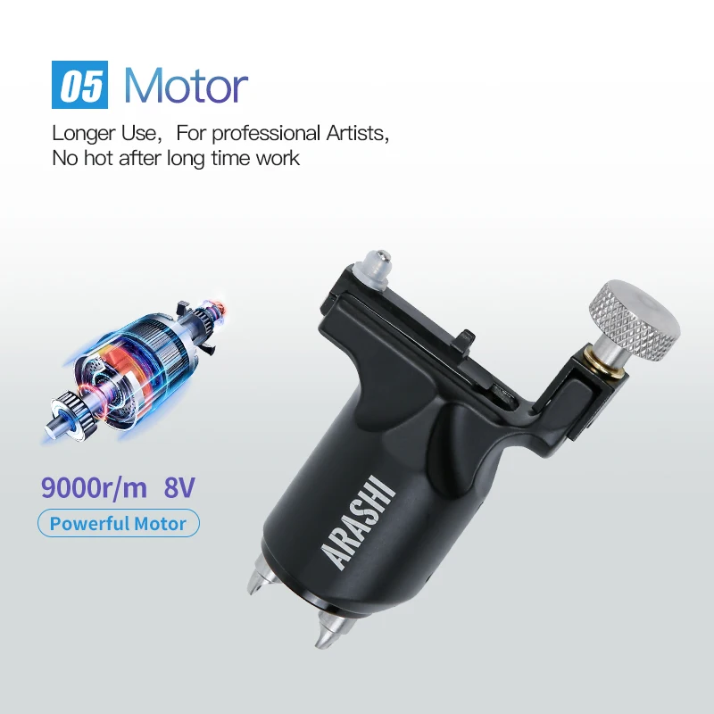 

Newest Tattoo Machine Permanent Make Up Machine Alloy Rotary Tattoo Guns Tattoo Tools for Artist