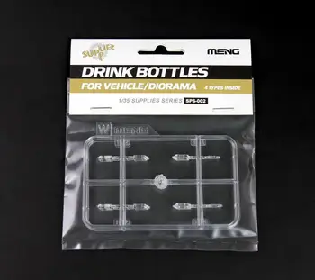 

Meng 1/35 SPS-002 DRINK BOTTLES FOR VEHICLE/DIORAMA Display Children Toy Plastic Assembly Building Model Kit