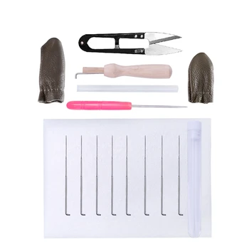 

MIUSIE 15PCS Felting Needles Pin Tool Wool Pins Knitting Needle Craft Supplies Felting Starter Tool Sewing Dool Making Accessory