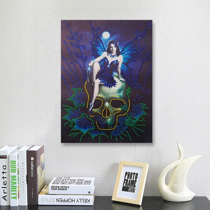 5D алмазная картина красивая мода девушка Павлин животное DIY частично с алмазной крестиком набор хрустальные стразы искусство