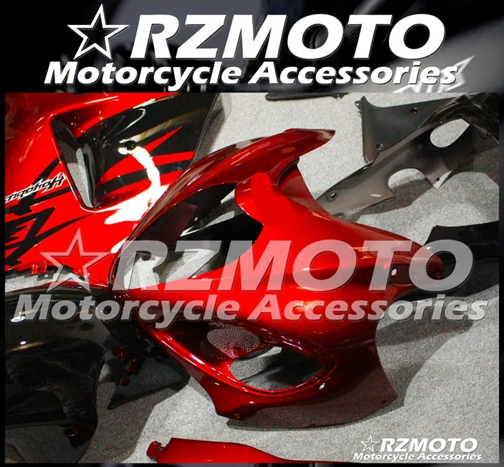 ABS мотоцикл обтекатель комплект для SUZUKI GSXR1300 1999-2007 год кузов литья под давлением Магазин № 1208