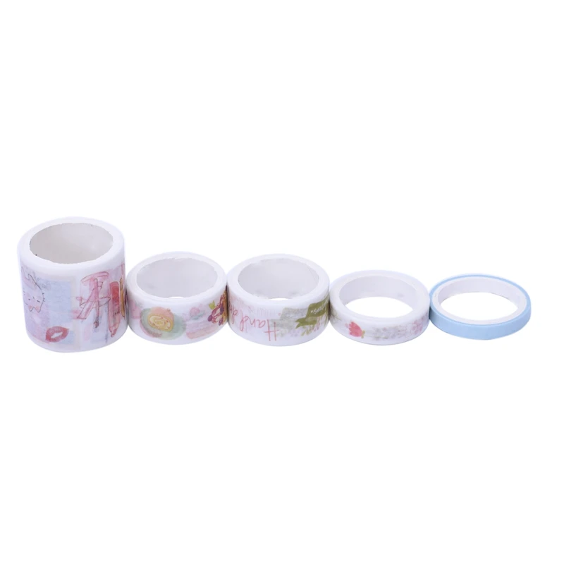 10Pcs/Lot Cute Masking Washi Tape Set Stationery Kawaii Scrapbooking Supplies Sticker