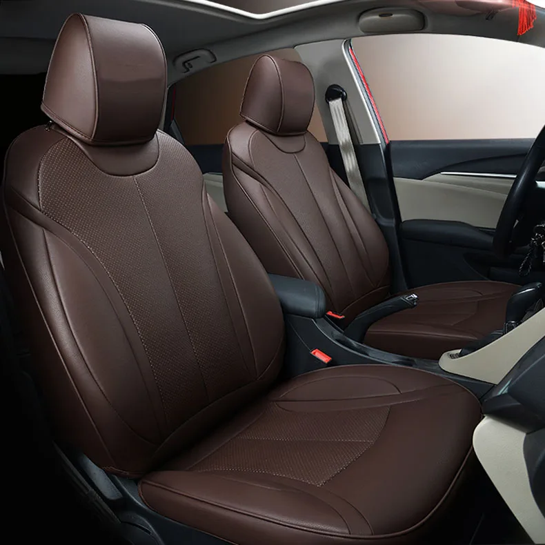 Пользовательские чехлы для автомобильных сидений кожаные для авто Buick excelle gx Чехлы для автомобильных сидений для автомобилей авто продукты автомобильные аксессуары Стайлинг авточехол