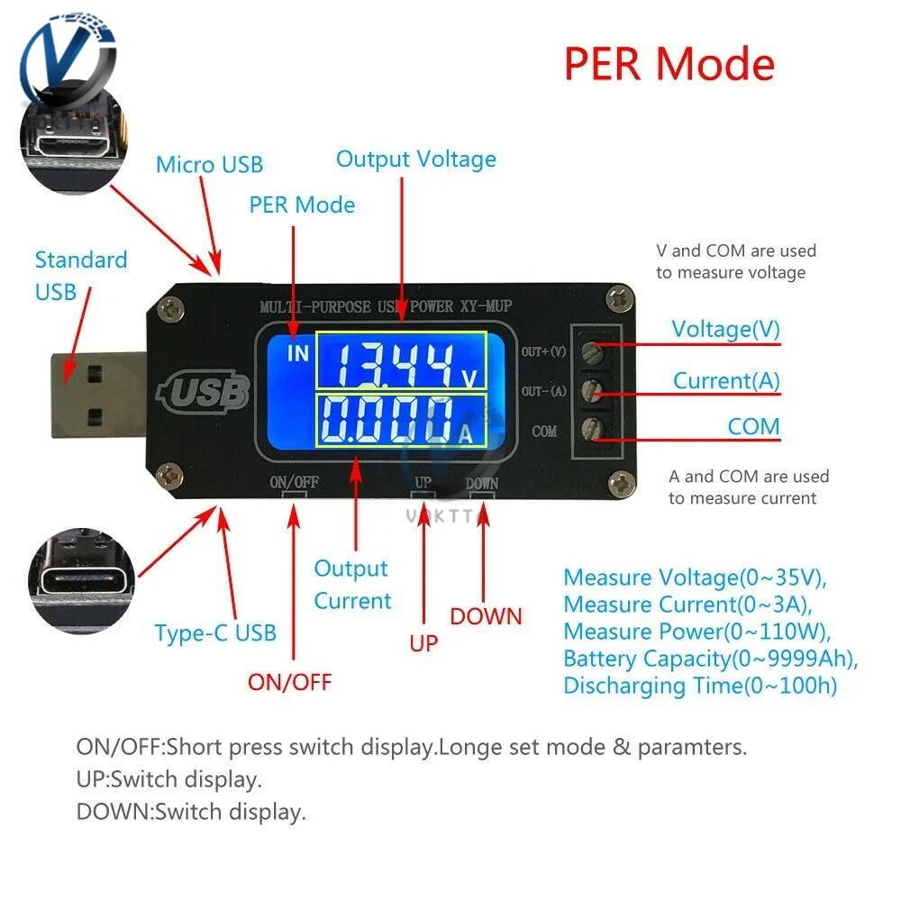 DC-DC CNC USB Buck-Boost Питание Напряжение Регулятор модуль 5V до 3,3 V 9V 12V 24V Шаг вниз Мощность модуль с Чехол