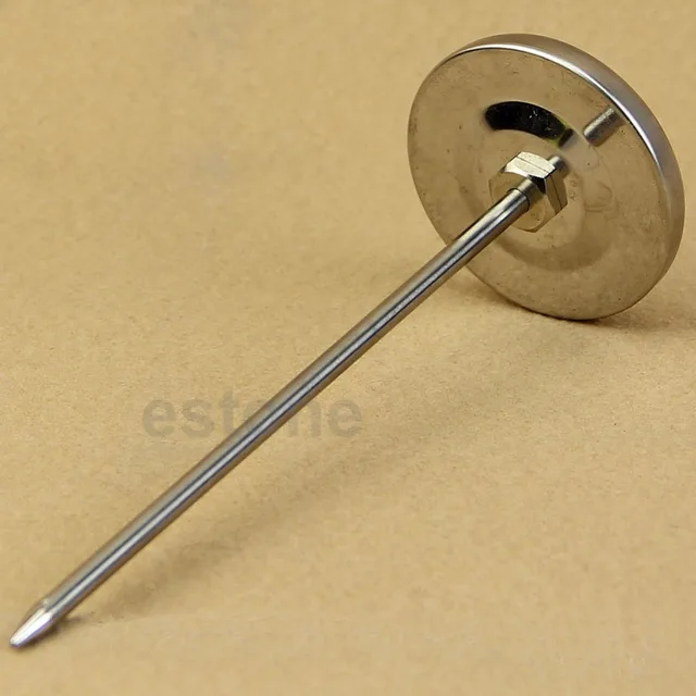 Biztonságos Rozsdamentes Acél Érzékelő Főzés Tejeledel Kávéhőmérő, Nagy Tárcsával - Image 3