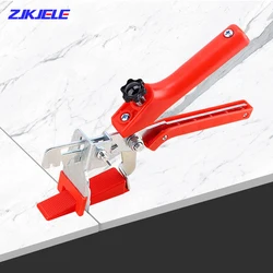 Système de nivellement de carreaux 1mm/201mm/2mm/1.5mm/3mm 2.5 pièces Clips + 100 pièces cales + 1 pince plastique entretoises de carreaux outils de carrelage 100 pièces 