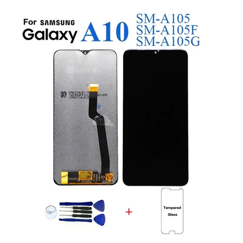 ЖК дисплей для Samsung A10 A105F сменный экран SM A105G дигитайзер в сборе сенсорная панель модуль|Экраны мобильных