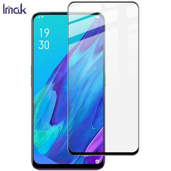 Перейти на Алиэкспресс и купить Для OPPO Reno2 Reno 2 Z 2Z пленка из закаленного стекла Imak pro + полноразмерная Защитная пленка для экрана Чувствительный сенсорный полноэкранный чехо...