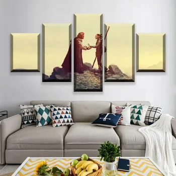 

Modular Pictures Wall Art Prints 5 Pieces Star Wars Canvas Movie Painting Home Bedside Background Decor Modern Artwork Poster
