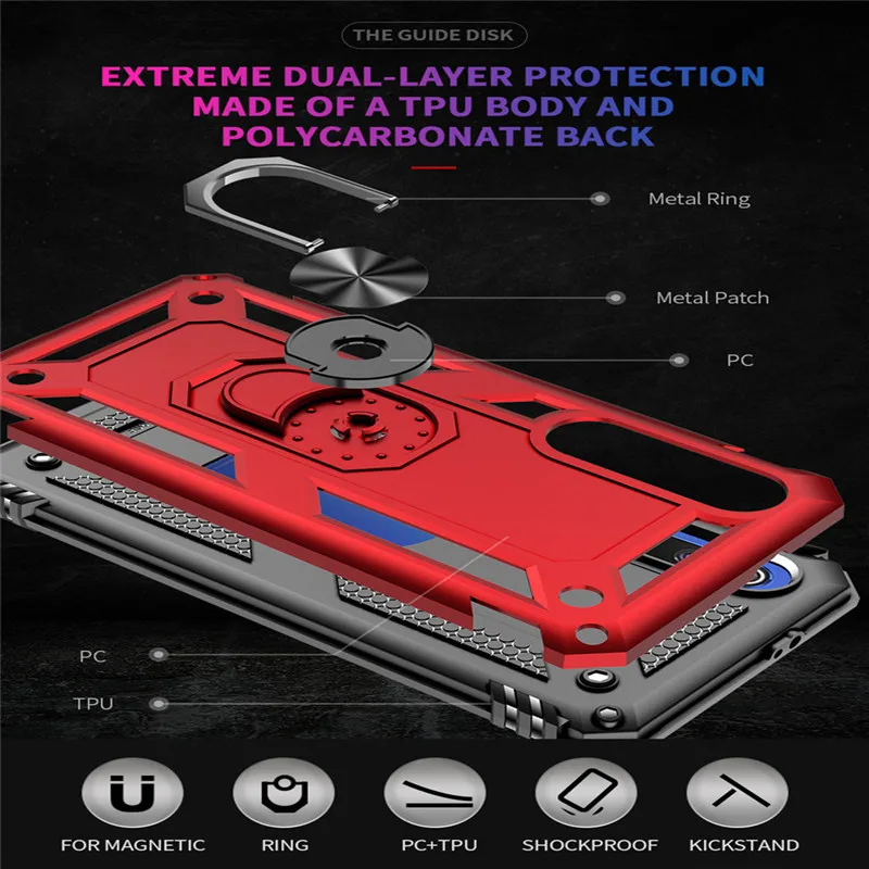 10 шт./лот противоударный чехол для телефона Xiaomi 9 9SE Play для Redmi Note 7 8 Pro 8A с автомобильным кольцом