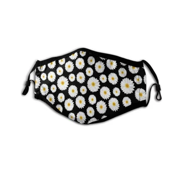 

NOISYDESIGNS Anti Dust Mouth Masks Protection Face Daisy Prints Breathable Waterproof Reusable Anti Dust Mascaras Estampadas
