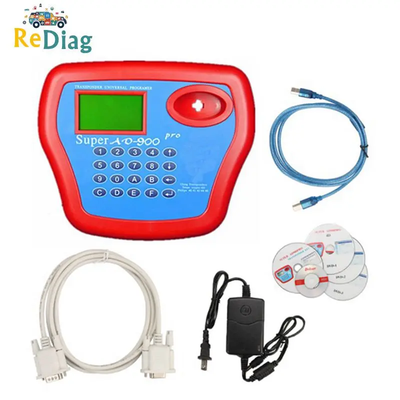 High Quality Auto Diagnostic Tool Super AD900 Key Programming 4D Function Latest V3.15 Reading 8C/8E Chip Info AD900 AD-900