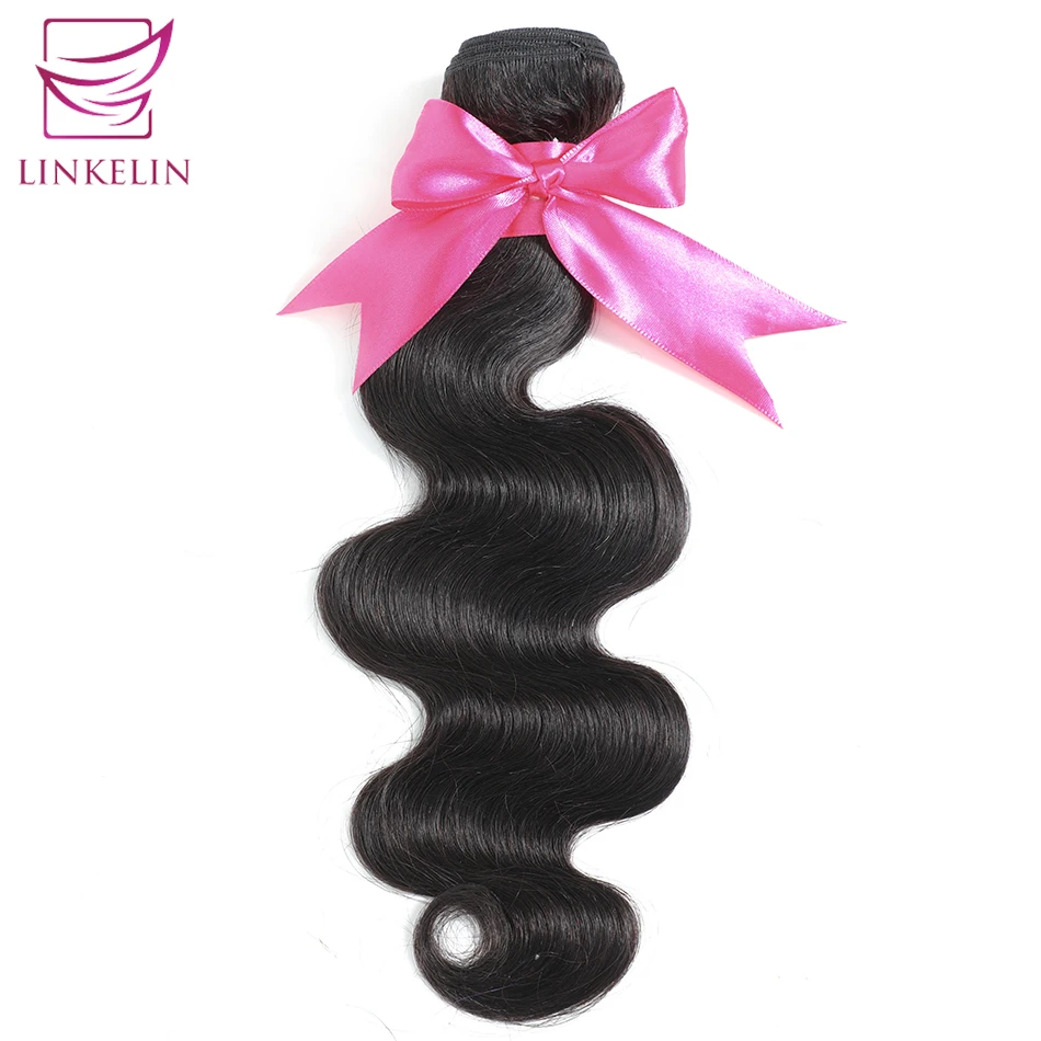 LINKELIN HAIR Body Wave Human Hair Bundles Can order 100% Remy Hair Extensions Can Buy 1/3/4 Bundles Brazilian Hair Weave Bundle