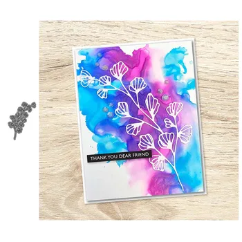 

JC Branch Leaves Flowers Metal Cutting Dies DIY Scrapbooking Die Cut Card Make Shape Stencil Craft Mold Mould Model Decoration