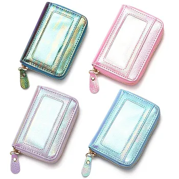 

Silver Hologram Laser Cosmetic Bag Women Makeup Bag Pink Organizers Beauty Necessaries Case Storage Sequin Travel Make Up Pouch