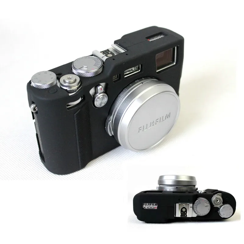 Мягкий силиконовый чехол для фотоаппарата Fujifilm X100F|Сумки фото-/видеокамеры| |
