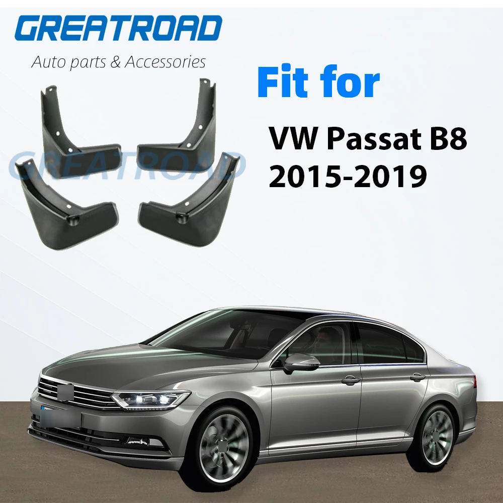Guardabarros para coche, accesorios para Passat B8 2015 2016 2017 2018 2019|Guardabarros| - AliExpress