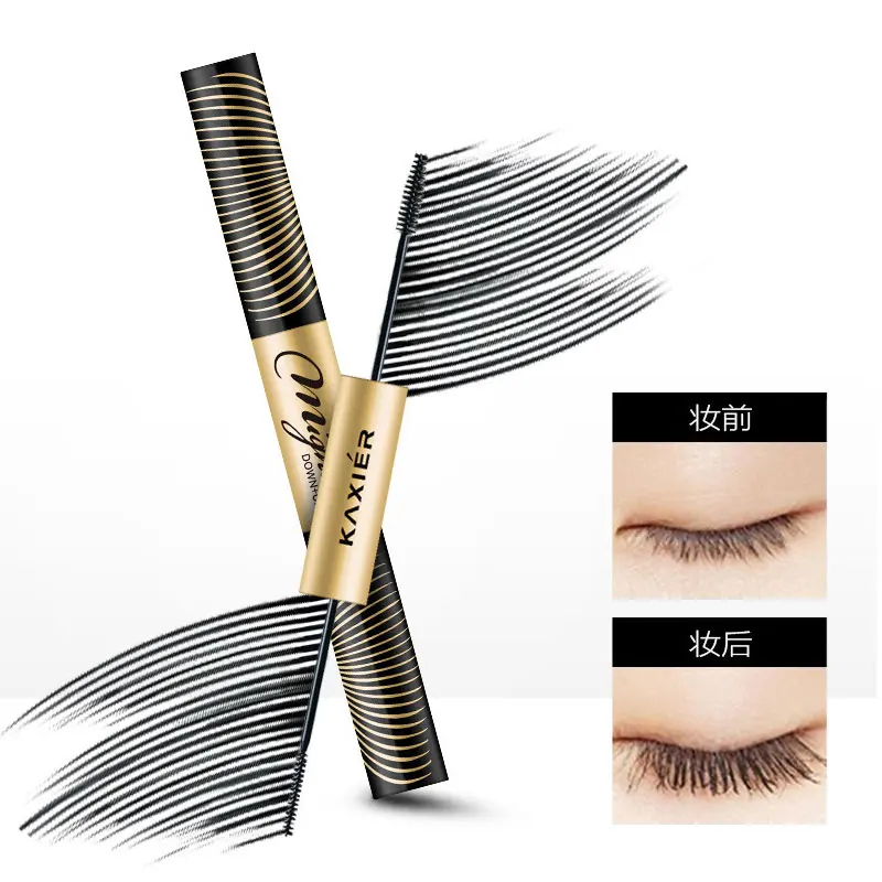 Double-end Mascara Long-lasting Slender Curling Natural Waterproof Smudge-proof Mascara