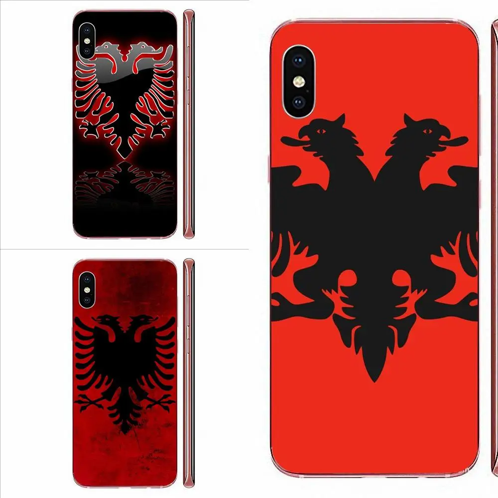 Чехол для телефона с албанским флагом iPhone 11 Pro Max Plus X XS XR 8 7 6S SE 4S 5 5C 5S 2020 | Мобильные