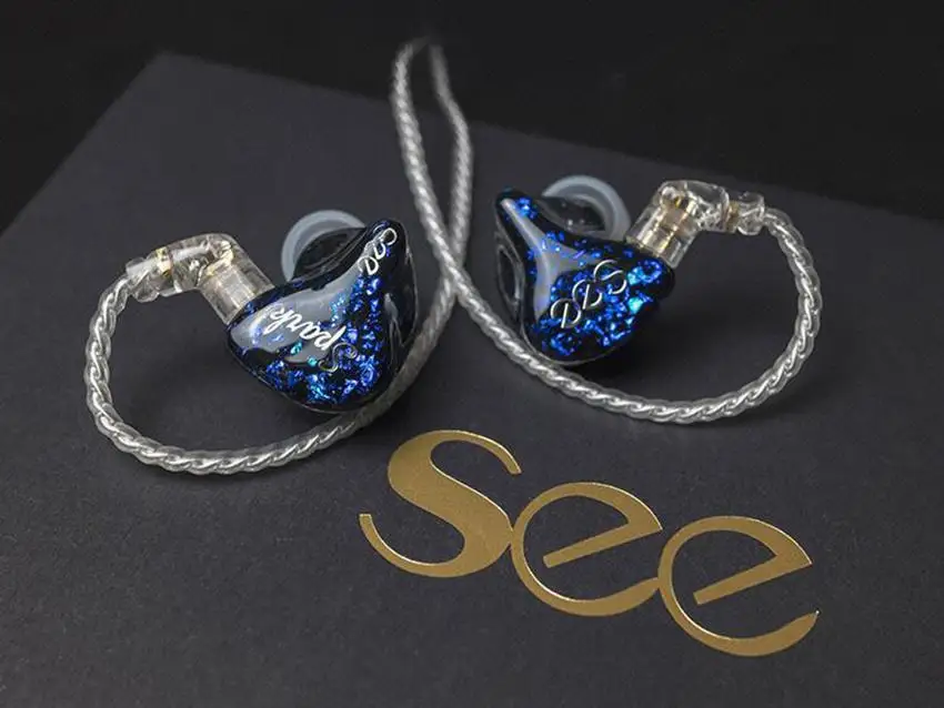 SeeAudio Spark Electrostatic 2EST 4BA Balanced Armature Hybrid Customize HIFI Music Monitor Studio Audiophile Earbuds Earphones