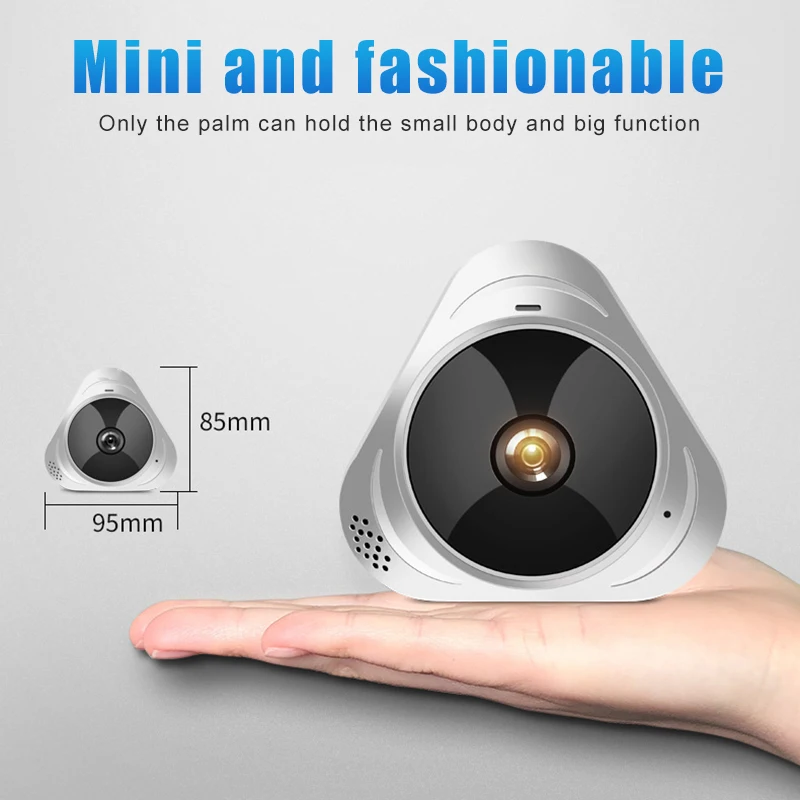 Panoramic Camera 360 Degree Rotating Smart Home HD Camera Wireless Network Camera VDX99