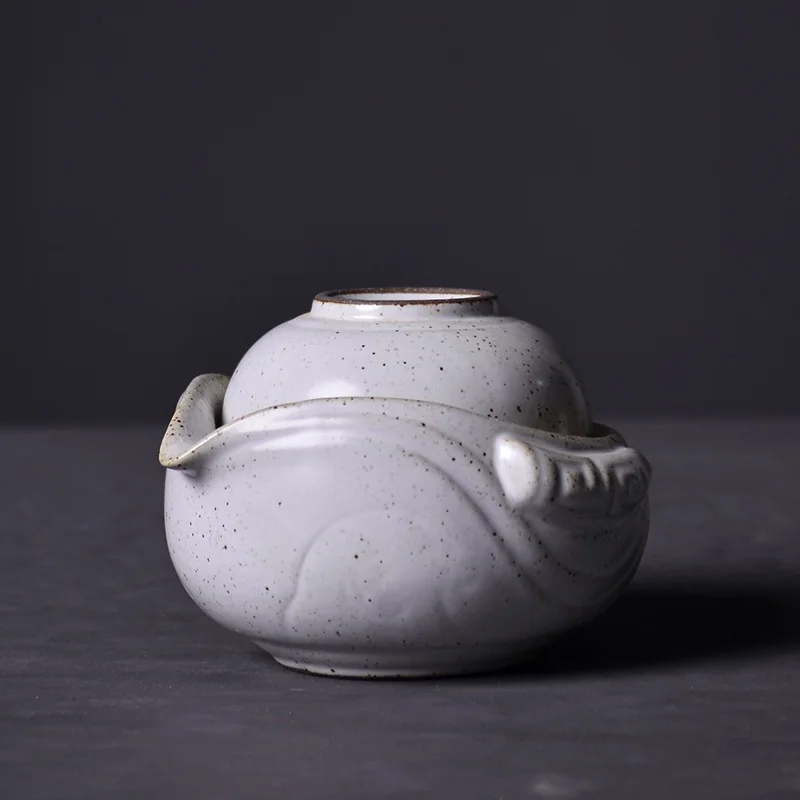 LUWU керамический чайник Gaiwan чайники для пуэр портативный дорожный чайный набор с сумкой для одежды