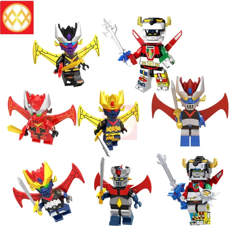 

Voltron Strange Things GXL043-046 Mazinger Z Predator Alien Dead Walking Doctor Who Singles Movie Model Building Blocks Kid Toys