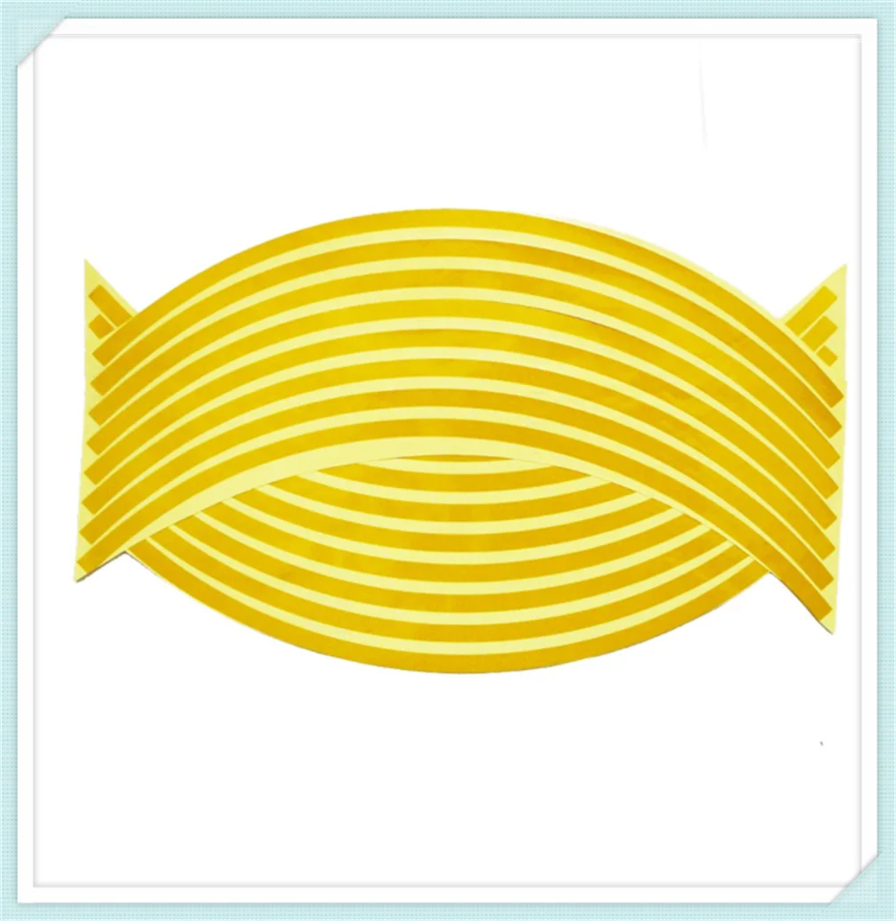 16 PCS Universal Motorcycle Wheel Reflective Sticker Bicycle Decal for DL1000 V-STROM GSF1200 BANDIT GSF1250 BANDIT