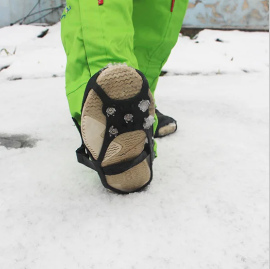 "Криптоны Бутсы Обувь на шпильках crampon 1 пара s m LStuds противоскользящие снежные ледяные альпинистские ботинки шипы для обуви"