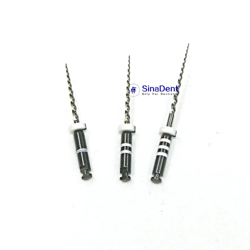 Teeth Whitening Dental D Retreatment NiTi Files D1 D2 D3 Single Assorted Sizes 6pcs Rotary Endodontic Files For Root Canal