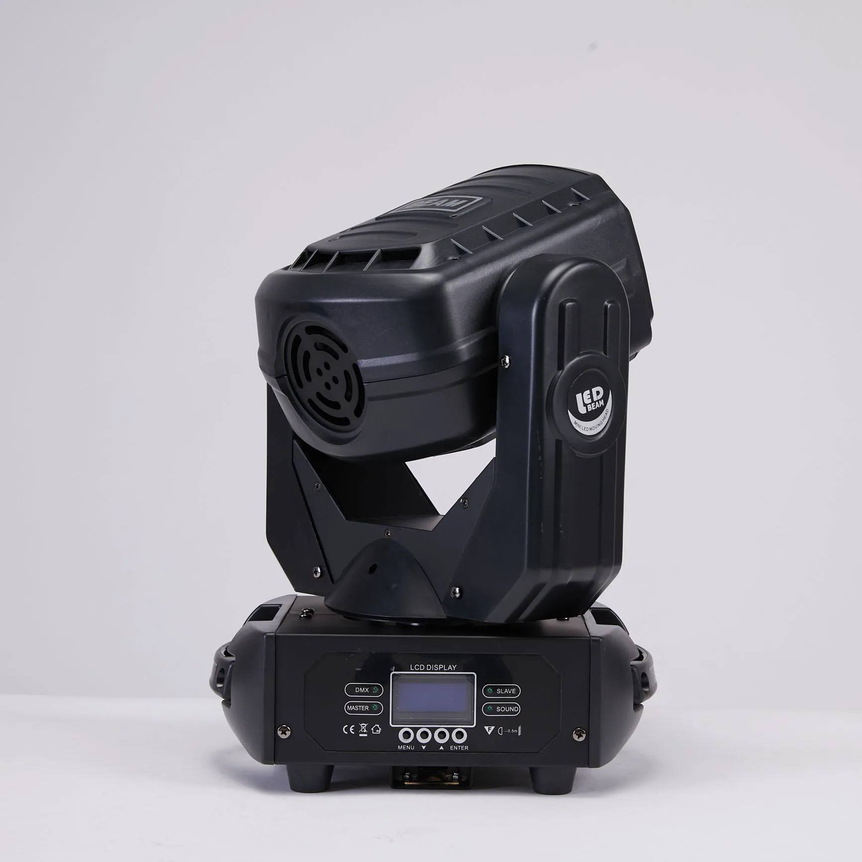 Kaufen 4x25W LED 200W Super Strahl Moving Head Lichter Spot Zoom DMX 9 15CH für Disco bühne Hochzeit Party Dekorationen