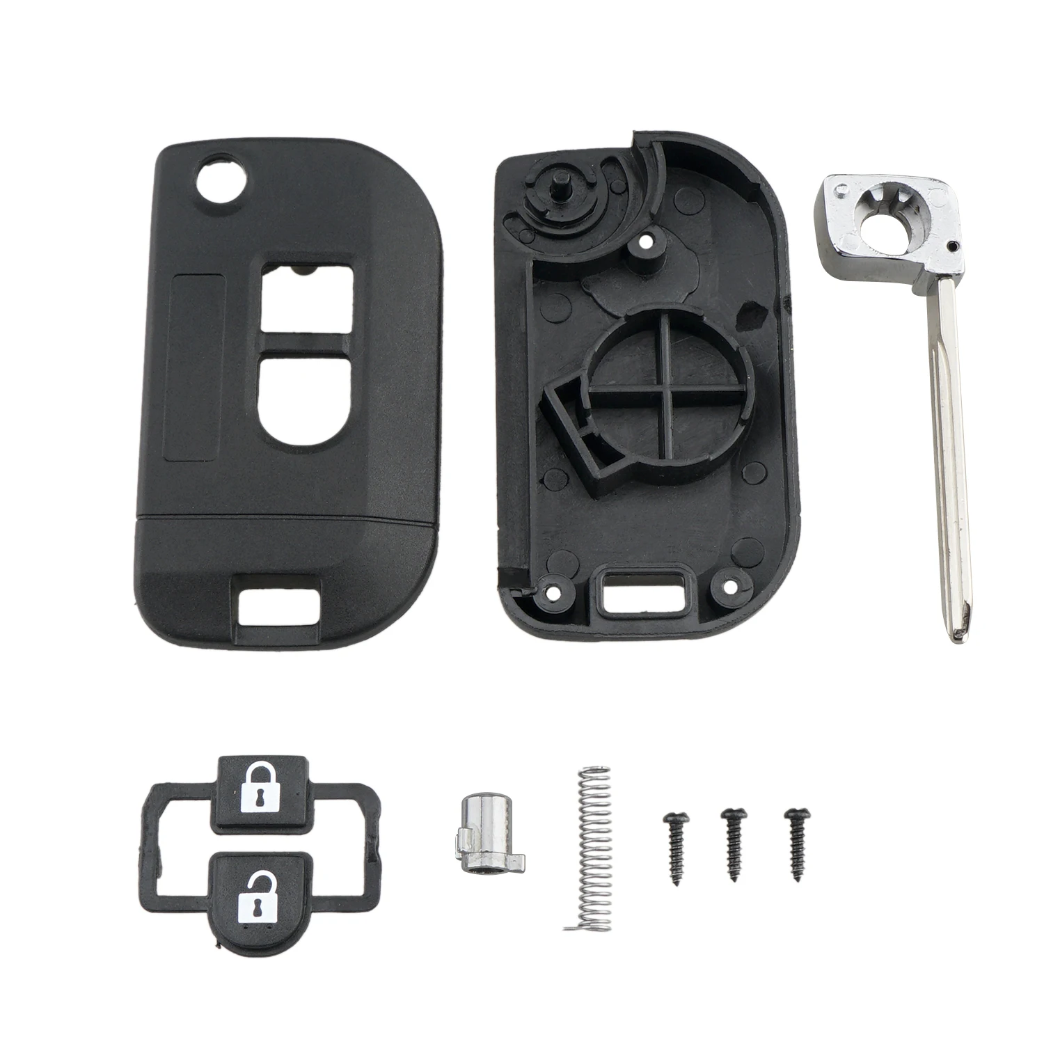 QWMEND Modify Remote Car Key Refit Case Shell For Nissan Qashqai Elgrand X-TRAIL Navara Micra Note Cabster NV200 keys key case,car key shell,car remote key,car key