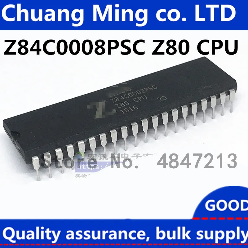 Volný doprava 10pcs/lots Z84C0008PEC Z80 CPU Z840CPU DIP-40 IC v stock!