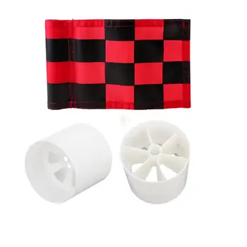 

Solid Golf Target Flag Indoor Outdoor Backyard Golf Practicing Putting Green Hole Cup Putting Green Markers for Golfer