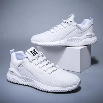 

2020 New Style MEN'S Sneakers SHOES Summer Athletic Shoes Breathable Casual Shoes Men Shoes Men Flying Woven Shoes Men Sneakers
