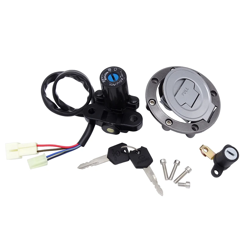 

Motorcycle Ignition Switch Lock Fuel Gas Cap with 2 Key Set For Yamaha MT03 06-12 YZF R6 R1 XJ6 FJ09 FZ09 FZ07 FJ13 FZ1 FZ6 FZ8